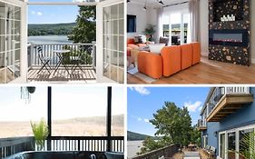 Lakeview House - Hot Tub - Firepit - Stunning Views - Spacious Deck - Cozy Living Room - Bar